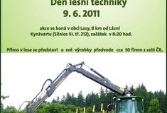 V obci Lazy u Lázní Kynžvart proběhne již 12. ročník Dne lesní techniky