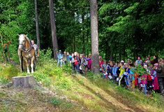 Den s LČR na Lesní správě Klatovy