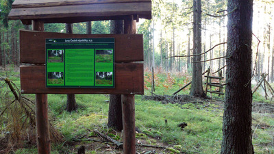 Lesnická naučná stezka Dyleň