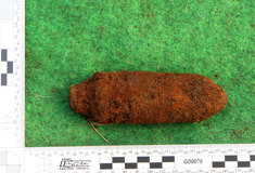 V Bořím lese zatím pyrotechnici našli granáty, minu a rozbušku