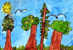 Vyhlášení výtvarné soutěže“LESY A PŘÍRODA KOLEM NÁS“