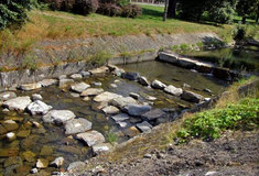 Zásluhou Lesů ČR odstraněny následky povodní ve Frenštátě pod Radhoštěm na vodním toku Lomná