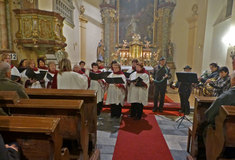 Svatohubertská mše v Bělé pod Pradědem