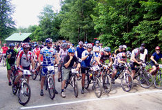 Lesníci – cyklisté v Orlických horách