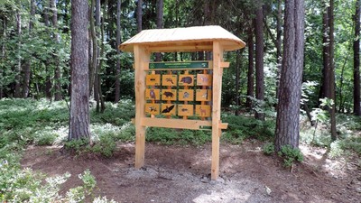 Naučná a interaktivní stezka ve Sloupu v Čechách