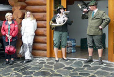 Pohádková obora v době dešťů