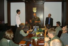 Exkurze zástupců LČR ve Vojenských lesích SR