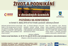 Život a podnikání v chráněných územích