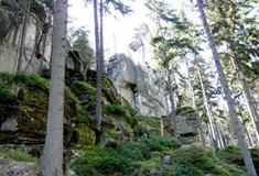 Zlomená stolová hora Ostaš