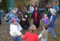 Strašidlení v areálu Hájemství