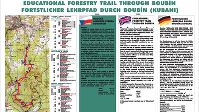 Lesnická naučná stezka Boubínem