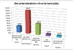 Lesy ČR jsou v Evropě lídrem ve výnosu z jednoho hektaru lesa